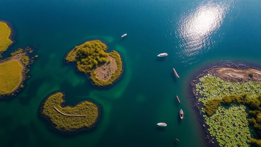 burt and mullet lakes