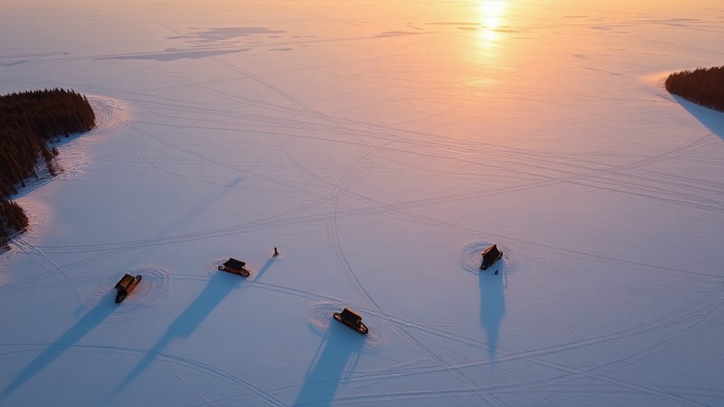 devil s lake winter attraction