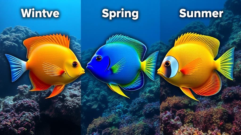 transformative seasonal visual shifts