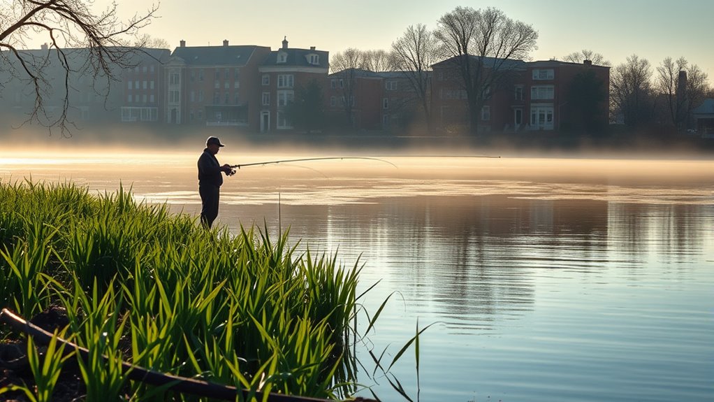 charles river urban to natural fishing access