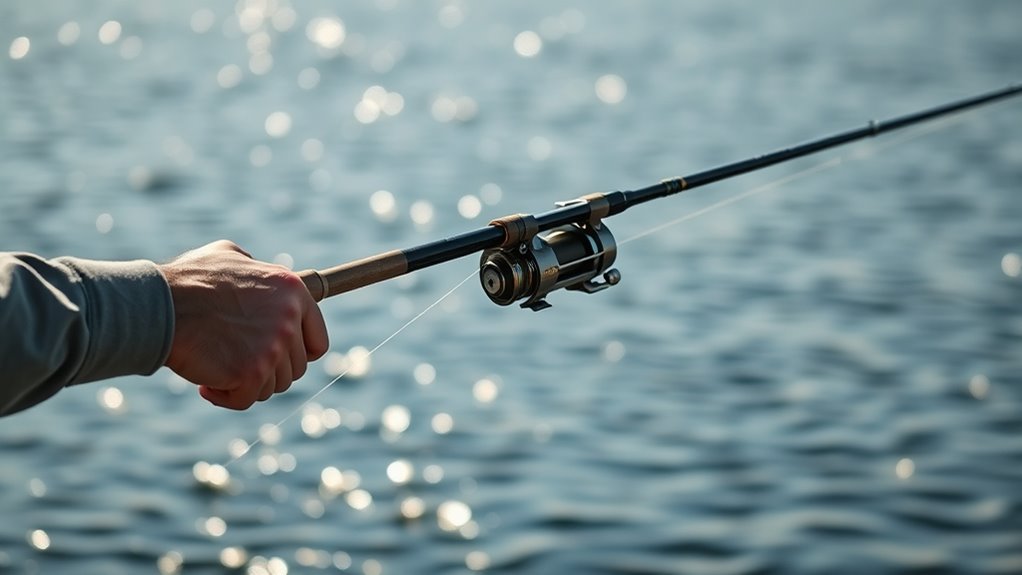 free spool heavy lures long casts