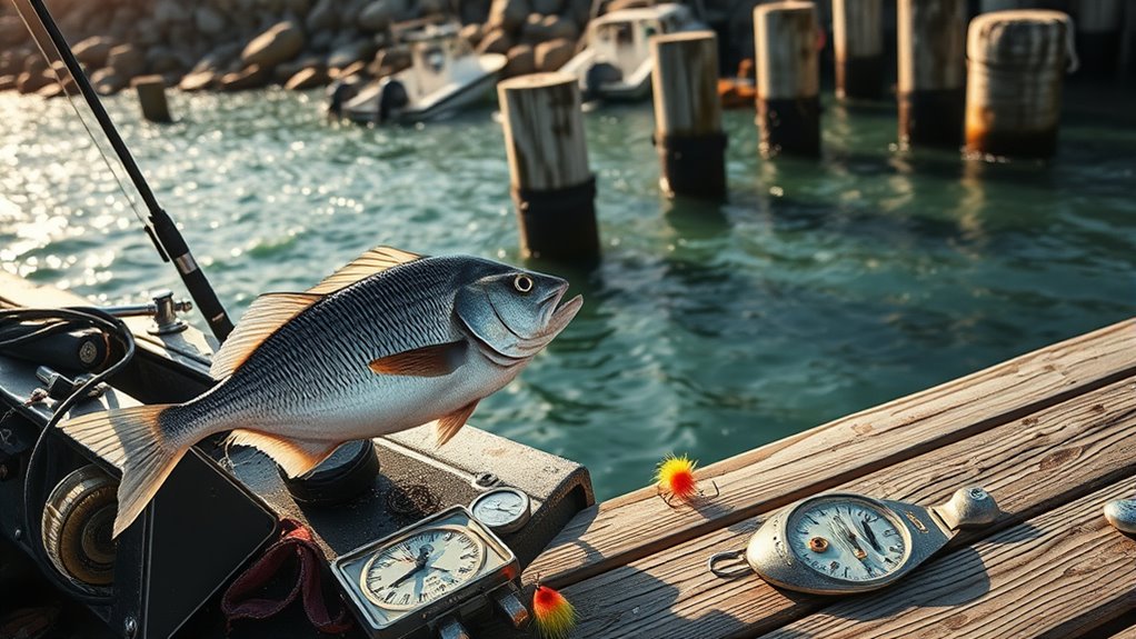structure fishing for tautog and porgies