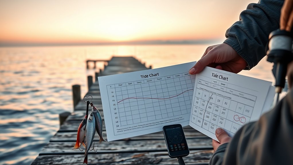 tide timing for kayak fishing