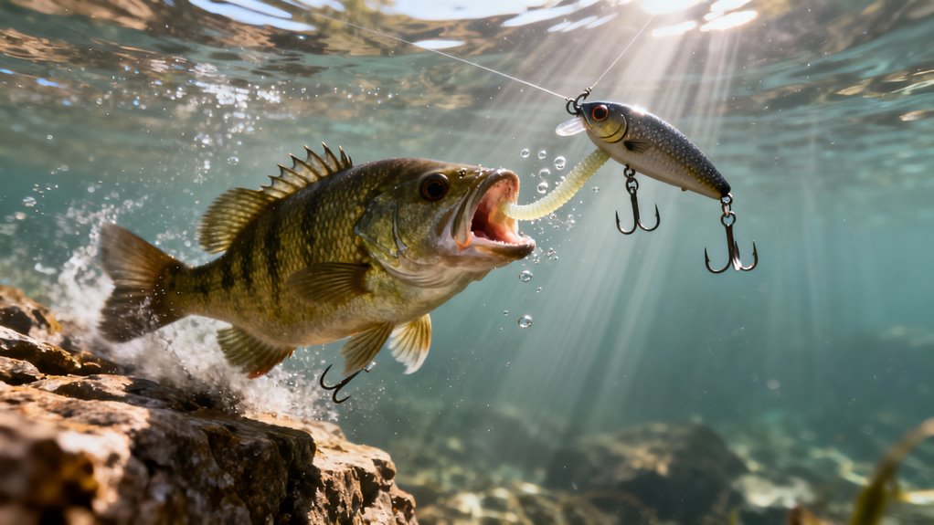 lure weight dictates bite response